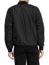 Reps R NY Bomber Jacket Black - STONE ISLAND - BALAAN 4