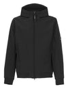 Shell-R Hooded Jacket Black - CP COMPANY - BALAAN 2