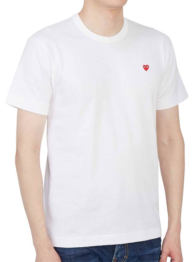 Comme des Gar ons Mini Red Waffen Men s Short Sleeve T Shirt AZ T304 051 2 - COMME DES GARCONS PLAY - BALAAN 3