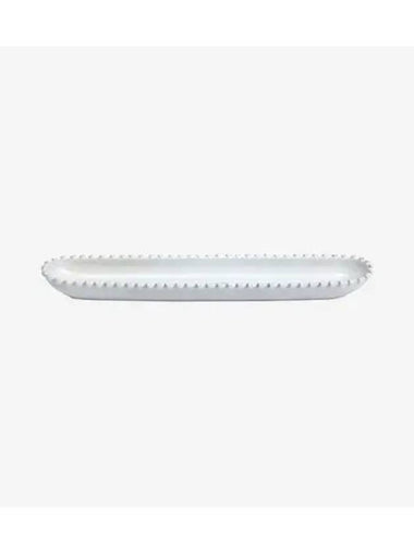 COSTA NOVA White Pearl 40cm Appetizer Plate - COSTARELLOS - BALAAN 1