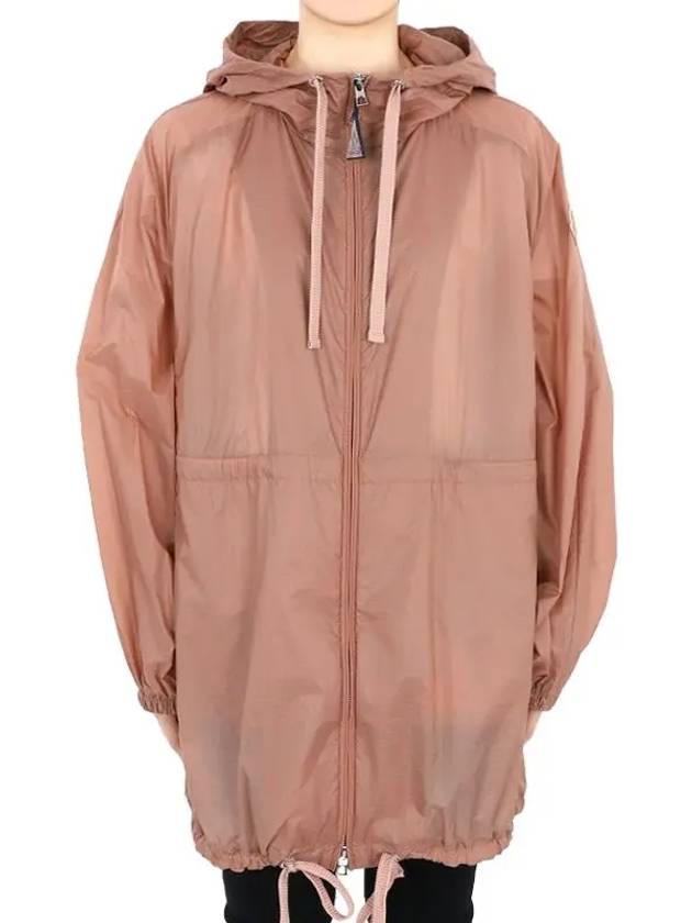 Women s Airelle Hooded Jacket Pink - MONCLER - BALAAN 3