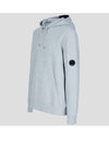 Men's Lens Wappen Fleece Hoodie Grey - CP COMPANY - BALAAN 6