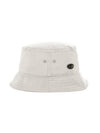 Mesh Logo Patch Bucket Hat Oyster - RICK OWENS - BALAAN 1