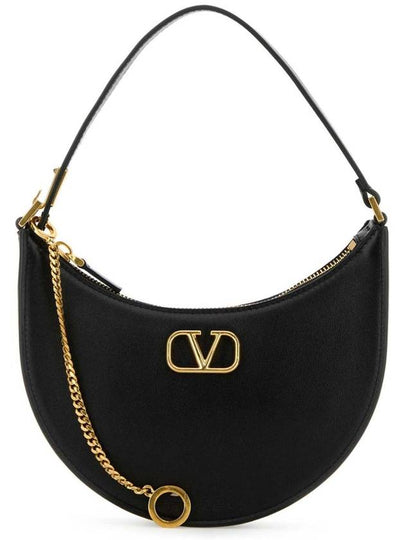 V Logo Shoulder Bag Black - VALENTINO - BALAAN 2