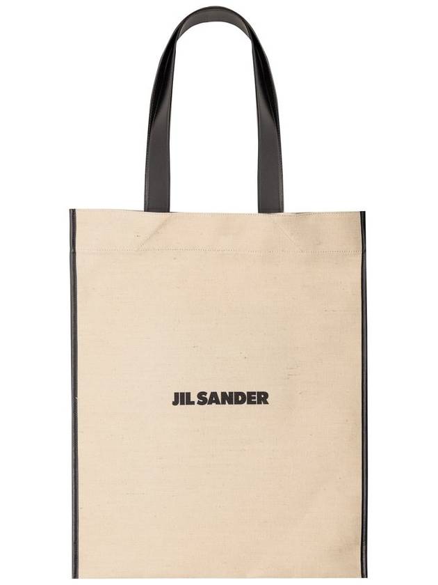 24FW Tote Bag J07WD0104P7060280 White Black - JIL SANDER - BALAAN 2