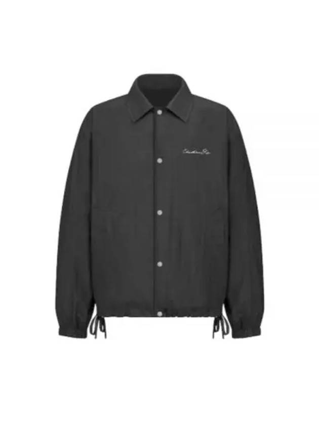 Technical Fabric Jacket Black - DIOR - BALAAN 2