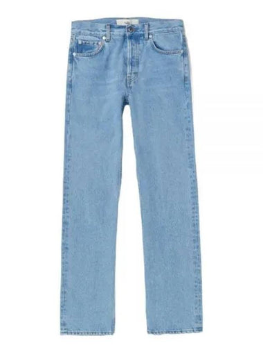 24 STRAIGHT CUT JEANS SUBTLE WASH denim - SEFR - BALAAN 1