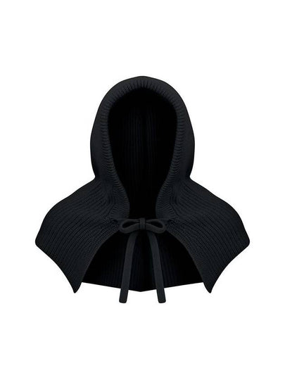 Pure Cashmere Balaclava Charcoal - PEOPLE OF THE WORLD - BALAAN 2