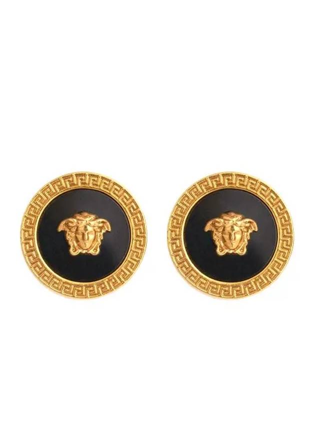 Men's Logo Cufflinks Gold - VERSACE - BALAAN.
