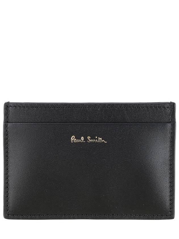 Signature Stripe Card Wallet Black - PAUL SMITH - BALAAN 2