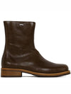 Camion Woodstock Leather Ankle Boots Brown - OUR LEGACY - BALAAN 2