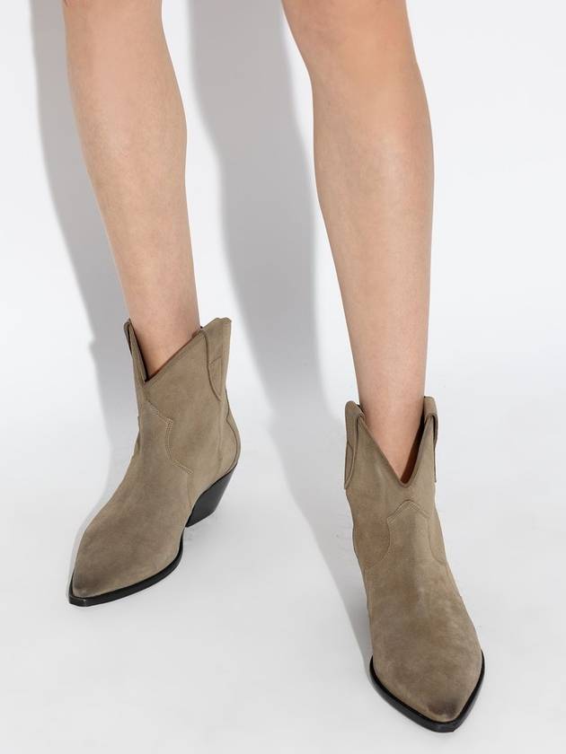 Isabel Marant ‘Dewina’ Heeled Ankle Boots, Women's, Beige - ISABEL MARANT - BALAAN 2