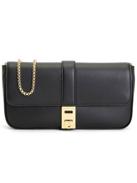 Mini Cross Bag Black - SALVATORE FERRAGAMO - BALAAN 2