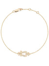 Posten small bracelet gold - FRED - BALAAN 2