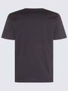 Men's 30 1 Jersey Logo Short Sleeve T-Shirt Black - CP COMPANY - BALAAN 3