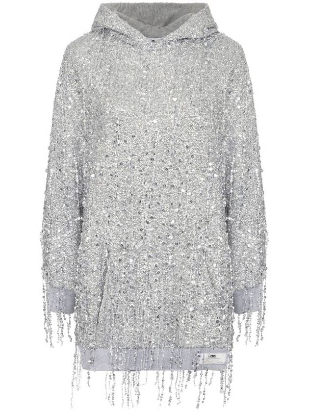 Elisabetta Franchi Sequin Embellished Fringed Dress - ELISABETTA FRANCHI - BALAAN 2