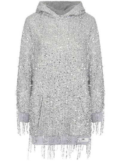 Elisabetta Franchi Sequin Embellished Fringed Dress - ELISABETTA FRANCHI - BALAAN 2