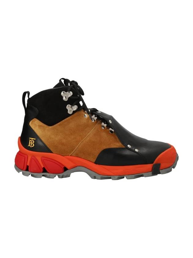 Tor Lacing Walker Boots Orange Black - BURBERRY - BALAAN 1