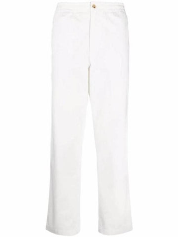 Cotton Straight Pants White - POLO RALPH LAUREN - BALAAN 1