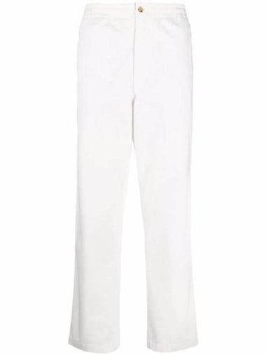 Cotton Straight Pants White - POLO RALPH LAUREN - BALAAN 1