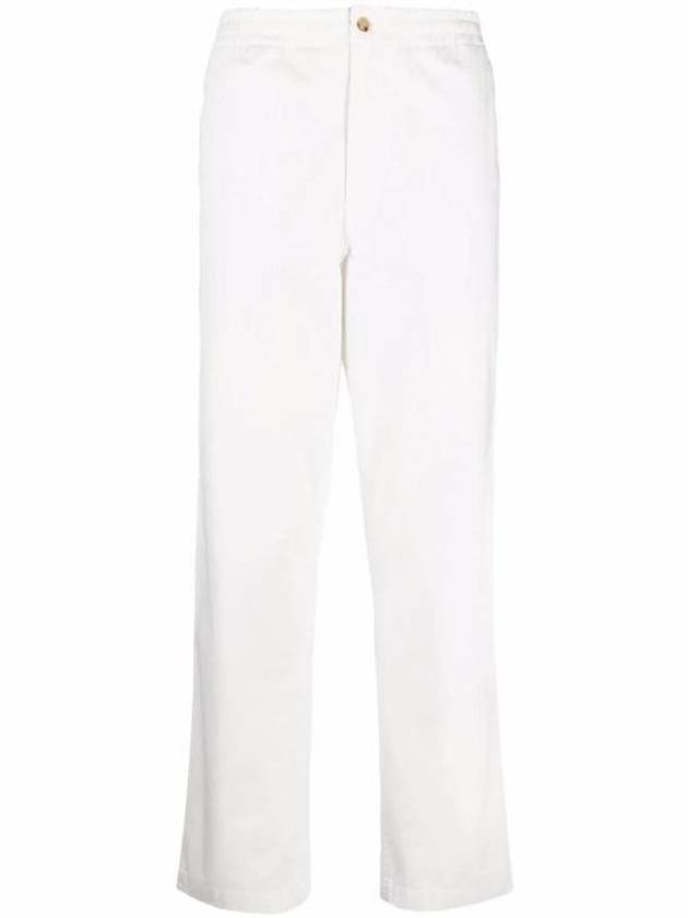 Cotton Straight Pants White - POLO RALPH LAUREN - BALAAN 1