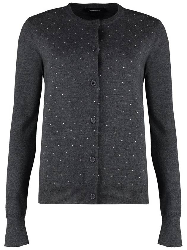 Fabiana Filippi Virgin Wool Cardigan - FABIANA FILIPPI - BALAAN 1