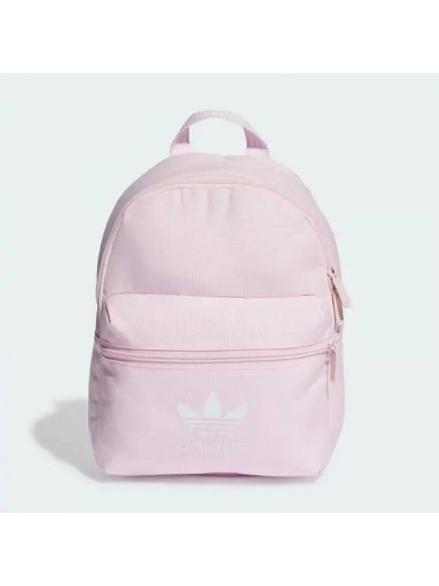 Small Adicolor Classic Rucksack Backpack Bag Clear Pink IS4365 - ADIDAS - BALAAN 1