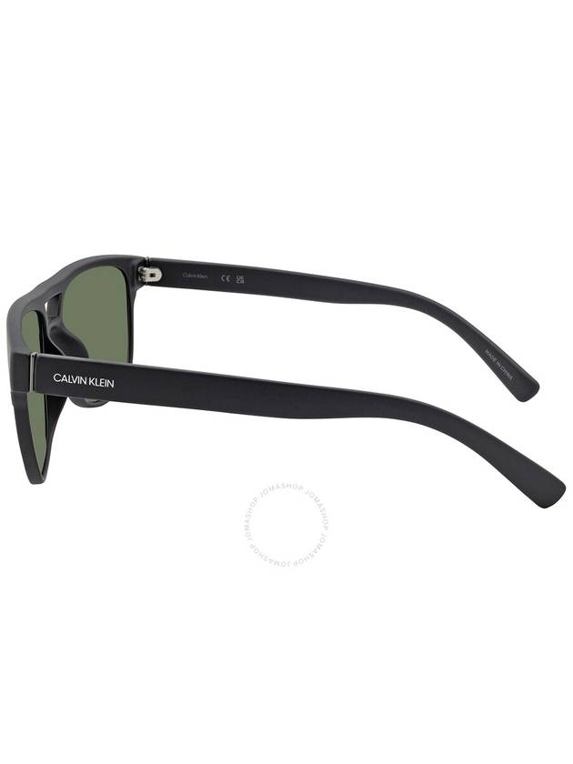 Calvin Klein Green Browline Men's Sunglasses CK20523S 001 55 - CALVIN KLEIN - BALAAN 3