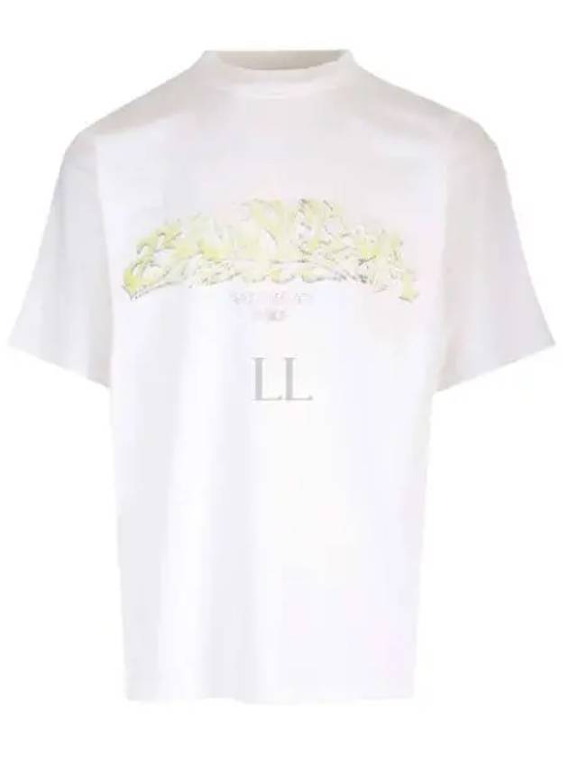 Offshore Vintage Short Sleeve T-Shirt White - BALENCIAGA - BALAAN 2