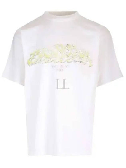 Offshore Vintage Short Sleeve T-Shirt White - BALENCIAGA - BALAAN 2