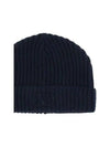 V logo signature wool beanie 4Y2HB01ZIND 598 - VALENTINO - BALAAN 2