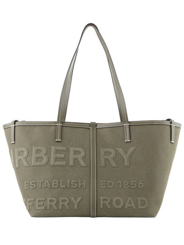 8041801 Horseferry Canvas Beach Tote Bag 33408 2 - BURBERRY - BALAAN 1