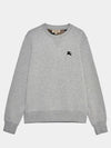 Clearage Cotton Sweatshirt Grey - BURBERRY - BALAAN 2