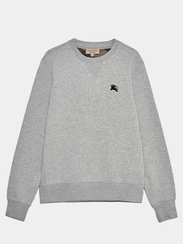 Clearage Cotton Sweatshirt Grey - BURBERRY - BALAAN 2