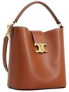 Medium Louise bag soft calfskin tan - CELINE - BALAAN 3