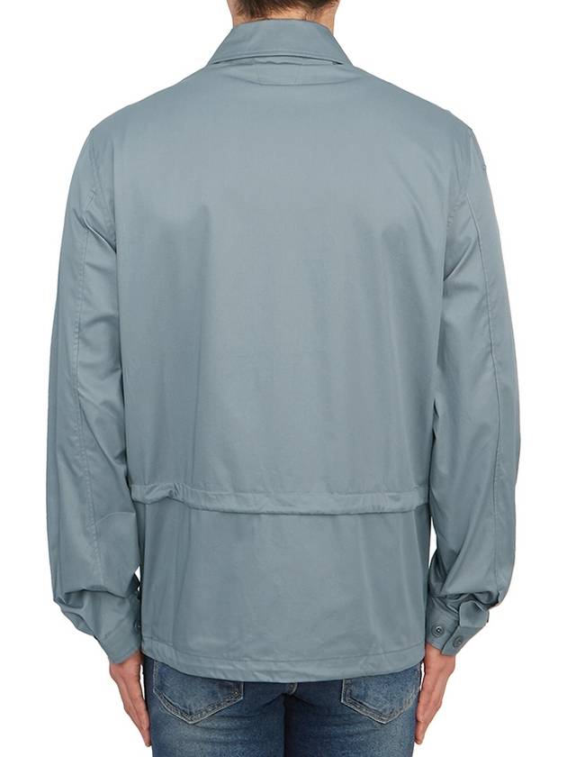 Gabardine Pockets Long Sleeve Shirt Turbulence - CP COMPANY - BALAAN 5