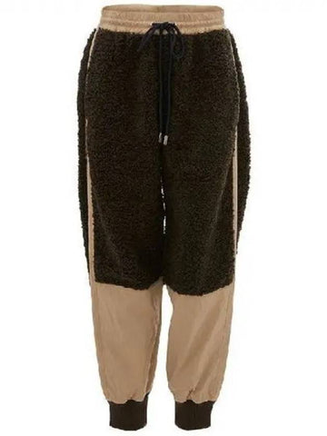 Shearling tech jogger pants - JW ANDERSON - BALAAN 1