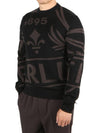 jacquard crest knit top black - BERLUTI - BALAAN 2