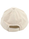 Tyron Logo Cotton Ball Cap Ecru Pink - ISABEL MARANT - BALAAN 5