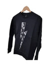 Flower Sweatshirt Black - NEIL BARRETT - BALAAN 3