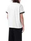 Double Layer Cotton Short Sleeve T-Shirt White - BOTTEGA VENETA - BALAAN 3