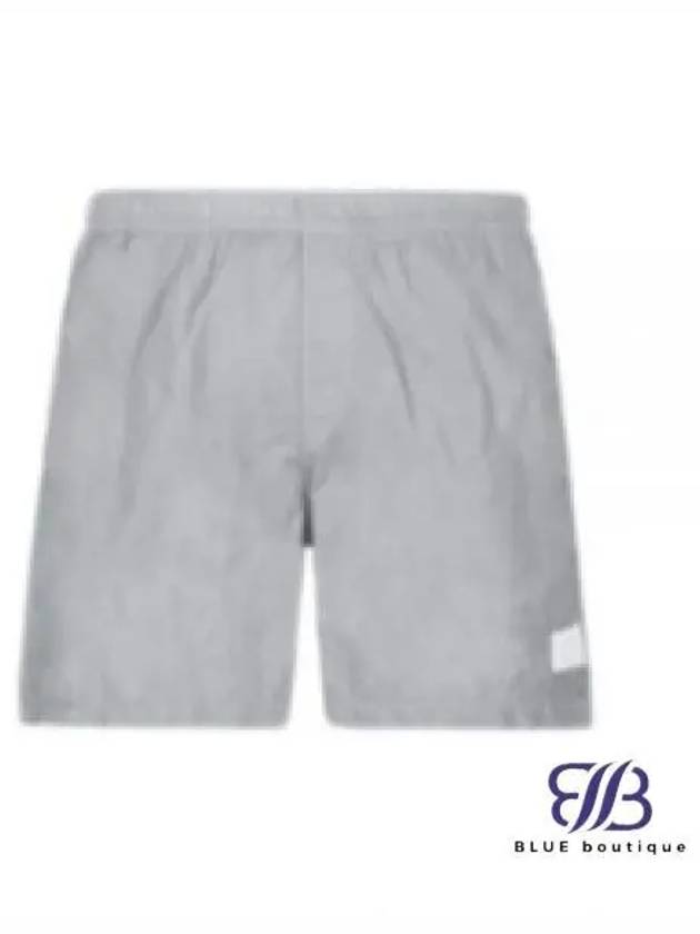 Flat Nylon Swim Shorts Gray - CP COMPANY - BALAAN 2