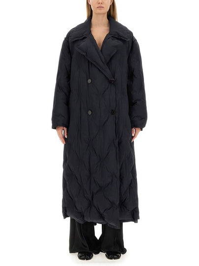 Recycled Nylon Padded Coat Black - MAISON MARGIELA - BALAAN 2