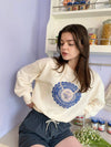 Necklace Sweatshirt Vintage Cream - VIBEREEN - BALAAN 7