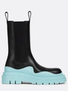 Tire Chelsea Boots Black Blue - BOTTEGA VENETA - BALAAN 2