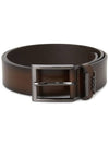 Cole Ant Logo Leather Belt Brown - HUGO BOSS - BALAAN 2