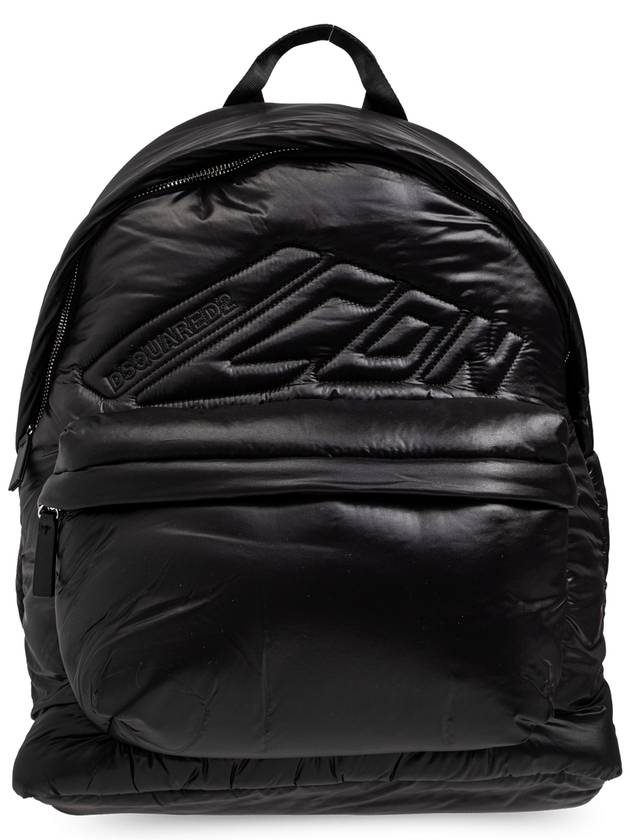 Dsquared2 Backpack With Logo, Men's, Black - DSQUARED2 - BALAAN 1