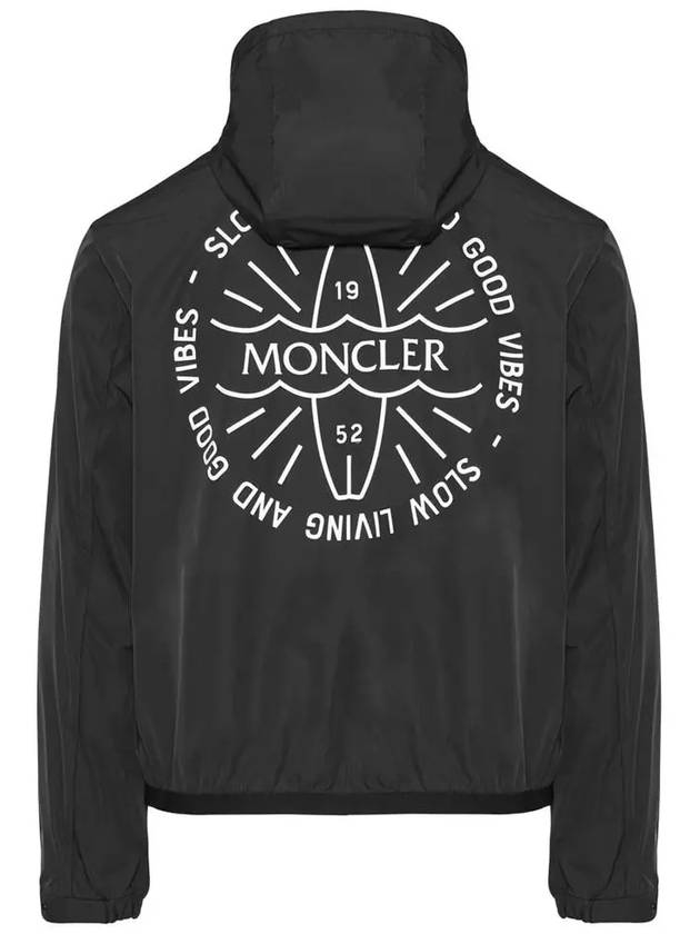 24SS CLAPIER back logo hooded jacket 1A000 98 54A91 999 - MONCLER - BALAAN 1