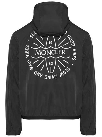 24SS CLAPIER back logo hooded jacket 1A000 98 54A91 999 - MONCLER - BALAAN 1