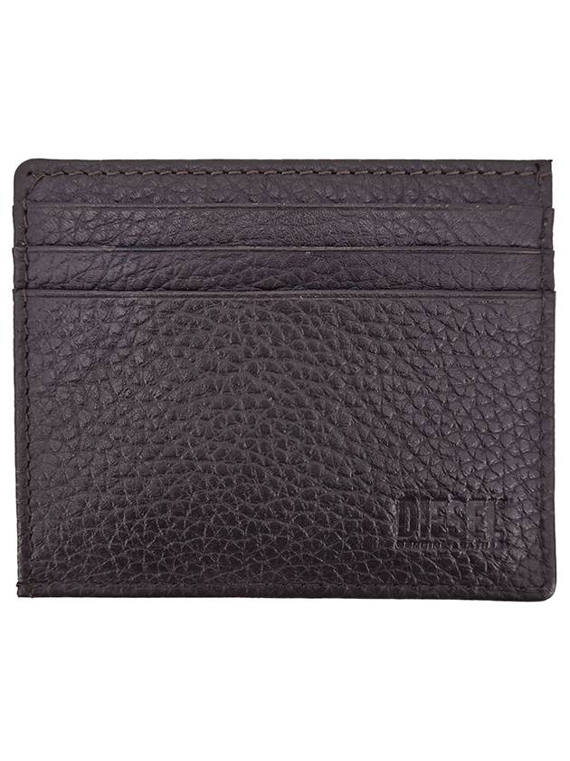 Logo decorated leather card holder X09018P0685 - DIESEL - BALAAN 3